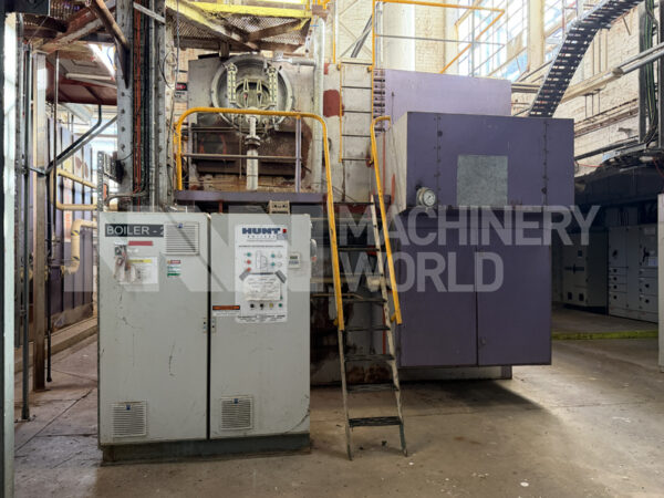 Maxitherm 7.5MW 17.5 Bar Natural Gas Fired Industrial Steam Boiler with Economiser (YOM 1992)
