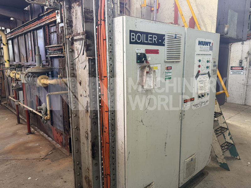 Maxitherm 7.5MW 17.5 Bar Natural Gas Fired Industrial Steam Boiler with Economiser (YOM 1992) - Image 9