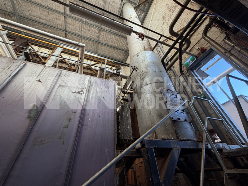 Maxitherm 7.5MW 17.5 Bar Natural Gas Fired Industrial Steam Boiler with Economiser (YOM 1992) - Image 5