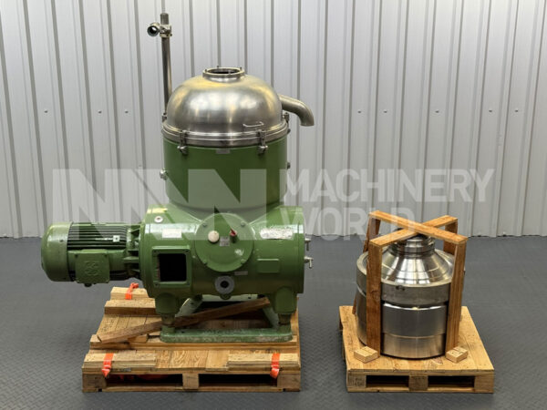 12,000 LPH Westfalia RTA 140-51-076 Solid Bowl Clarifier Centrifuge