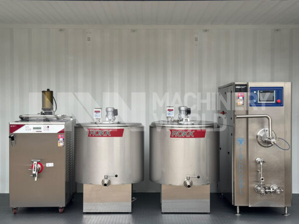 ROKK + Cattabriga + Technogel Ice Cream Semi-Industrial Ice Cream Factory Starter Package (Year 2026 + 2017)