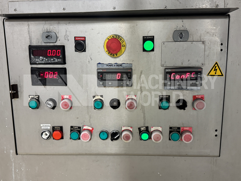 Upto 2,000kg per hour Simon Freres MC15 Contimab Major Continuous Butter Churn - Image 5