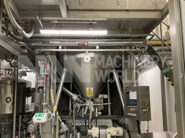 4,300 Litre FrymaKoruma Jacketed Vacuum High Shear Scraped Surface Contra Rotating Mixer (Year 2018)