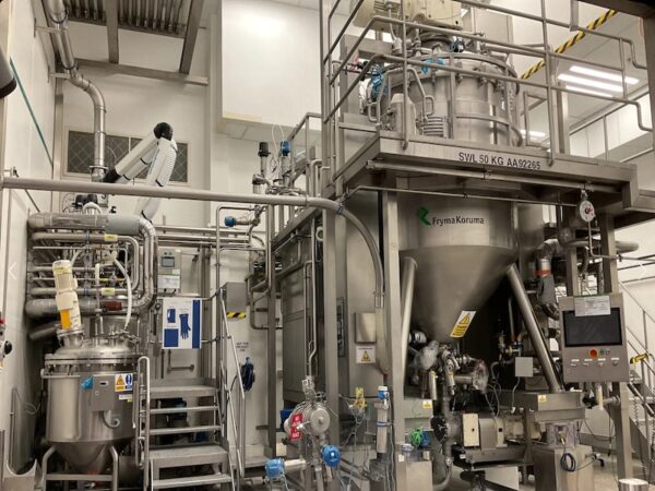 3,500 Litre Koruma DISHO S180/3500 Jacketed Vacuum High Shear Scraped Surface Contra Rotating Mixer (Year 2000)